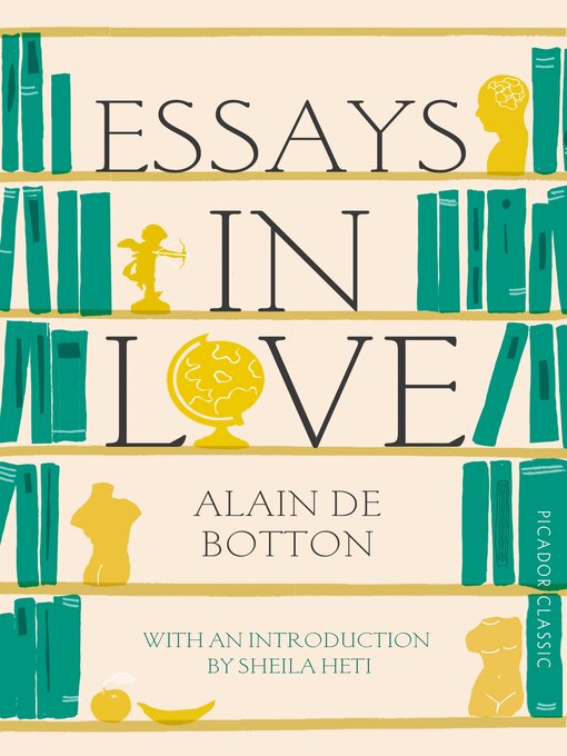 Title details for Essays In Love by Alain de Botton - Wait list